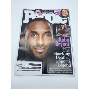KOBE BRYANT People Magazine FEBRUARY 10, 2020 Lakers Princess Kate Bella Twins